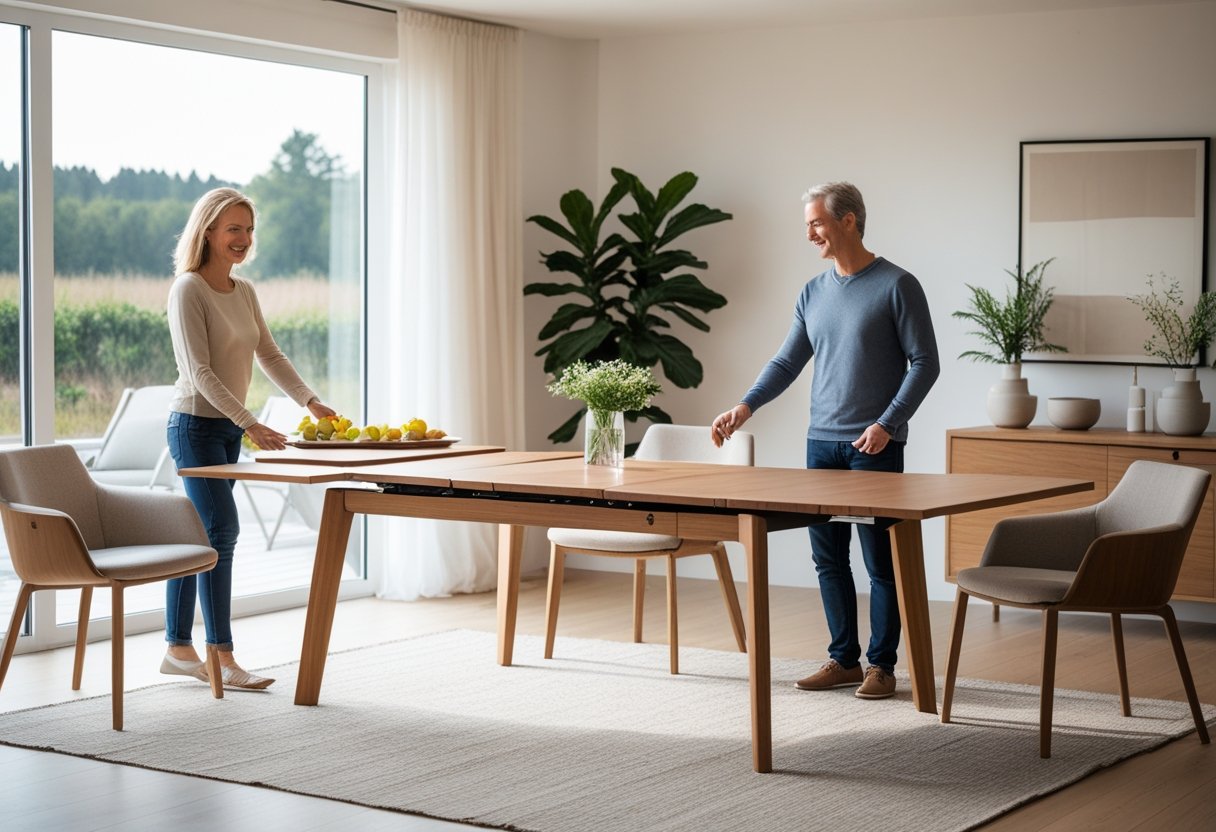 Sådan vælger du det perfekte spisebord med hollandsk udtræk til din feriebolig